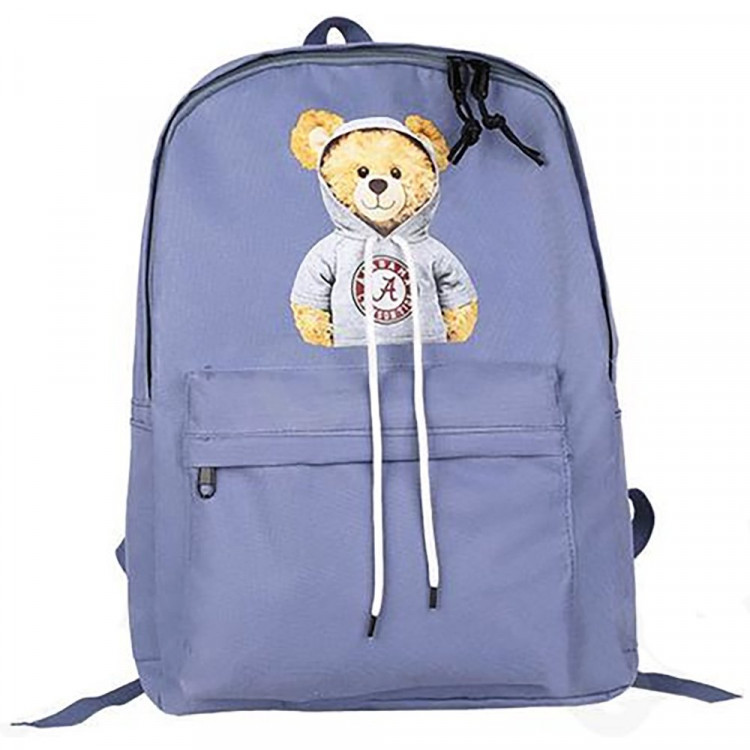 Рюкзак для девочки (YSMN)+сумка+косметичка+пенал синий 40х30х11 см арт.CC1577_Z7002-2