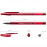 Ручка гелевая проз.корп. (ErichKrause) Original R-301 красный, 0,5мм арт.42722 (Ст.12)